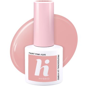 Hi Hybrid Hi Date lakier hybrydowy 205 Faint Pink 5 ml