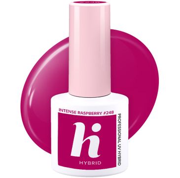 Hi Hybrid Hi Date lakier hybrydowy 248 Intense Raspberry 5 ml