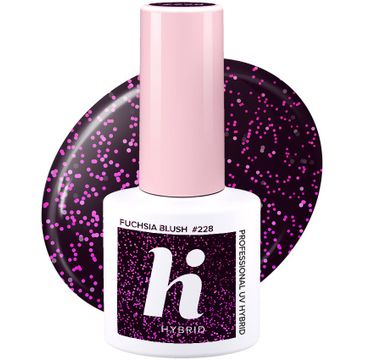 Hi Hybrid Hi Party lakier hybrydowy 228 Fuchsia Blush 5 ml