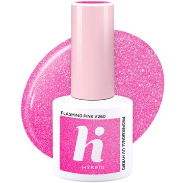 Hi Hybrid Hi Party lakier hybrydowy 260 Flashing Pink 5 ml