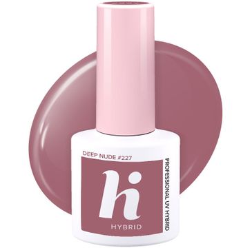 Hi Hybrid Hi Travel lakier hybrydowy 227 Deep Nude 5 ml