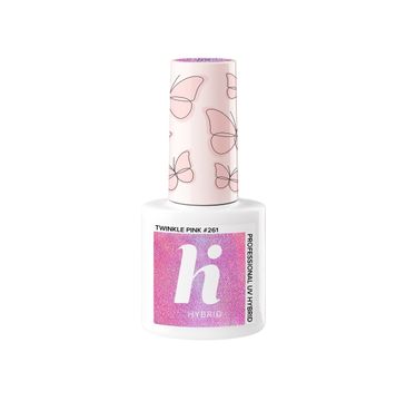 Hi Hybrid – lakier hybrydowy  261 Twinkle Pink (5 ml)