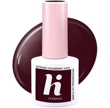 Hi Hybrid lakier hybrydowy nr 201 Intense Cranberry 5 ml