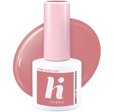 Hi Hybrid lakier hybrydowy nr 215 Pink Nude 5 ml