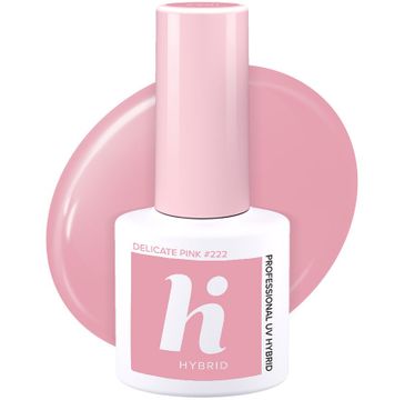 Hi Hybrid lakier hybrydowy nr 222 Delicate Pink 5 ml