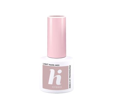 Hi Hybrid lakier hybrydowy nr 403 Light Nude 5 ml