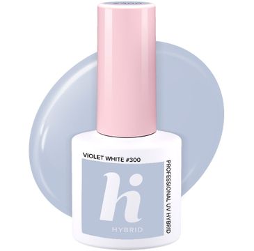 Hi Hybrid lakier hybrydowy Unicorn nr 300 Violet White 5 ml