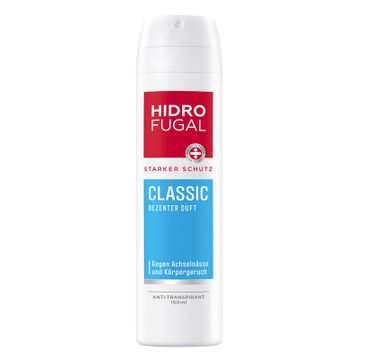 Hidrofugal – Classic antyperspirant spray zapewniający silną ochronę (150 ml)
