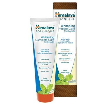 Himalaya Botanique Whitening Complete Care Toothpaste wybielająca pasta do zębów Simply Peppermint (150 g)