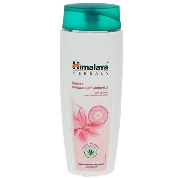 Himalaya Gentle Cleansing Milk łagodne mleczko oczyszczające do cery suchej i wrażliwej (200 ml)