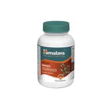 Himalaya Herbal Healthcare Memory Wellness suplement diety wspomagający pamięć Bacopa 60 kapsułek