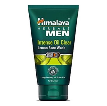 Himalaya Herbal Men Intense Oil Clear Lemon Face Wash żel do mycia twarzy Cytryna (100 ml)