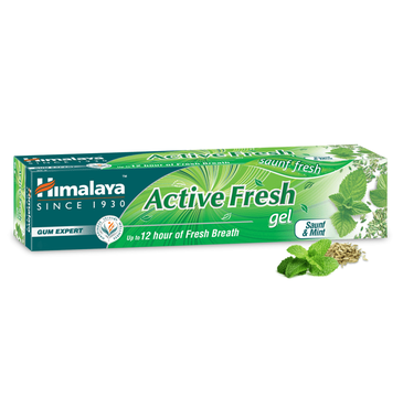 Himalaya Herbals Active Fresh Gel Toothpaste żelowa pasta do zębów bez fluoru (80 g)