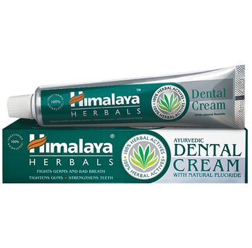 Himalaya Herbals Ayurvedic Dental Cream pasta do zębów z naturalnym fluorem (100 g)