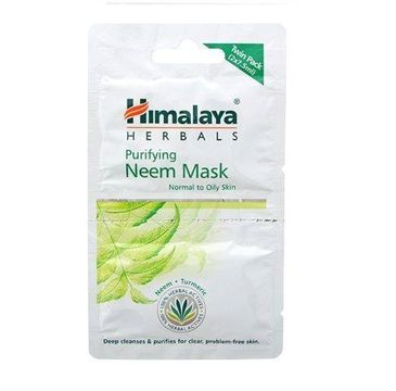 Himalaya Herbals Purifying Neem Mask maska do cery normalnej i tłustej (2 x 7,5 ml)