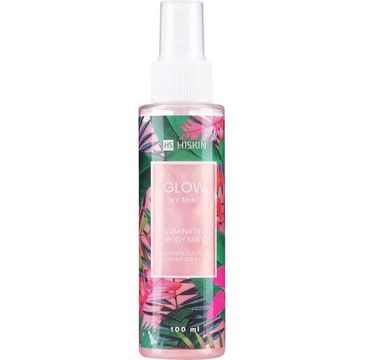 HiSkin Glow My Mind rozświetlająca mgiełka do ciała Pink (100 ml)