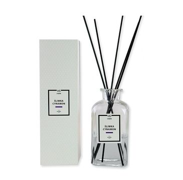 HiSkin Home Fragrance dyfuzor zapachowy z patyczkami Śliwka & Cynamon (150 ml)