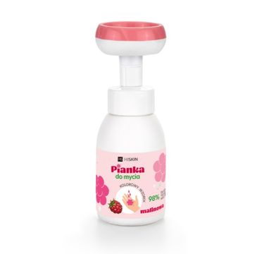 HiSkin Kids pianka do mycia rąk i ciała Malinowa (300 ml)