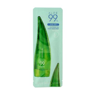 Holika Holika Aloe 99% Soothing Gel Jelly Mask Sheet maseczka do twarzy (1 szt.)