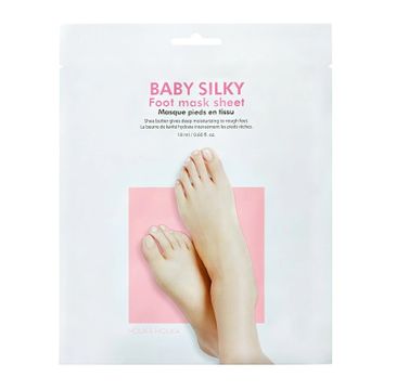 HOLIKA HOLIKA Baby Silky Foot Mask Sheet maska do stóp w formie skarpet 18ml