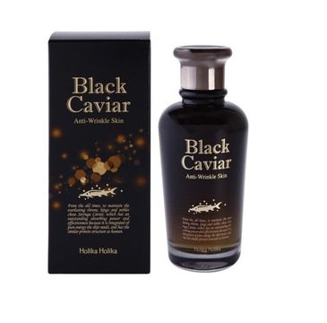 Holika Holika Black Caviar Anti-Wrinkle Skin przeciwzmarszczkowe serum z czarnym kawiorem 120ml