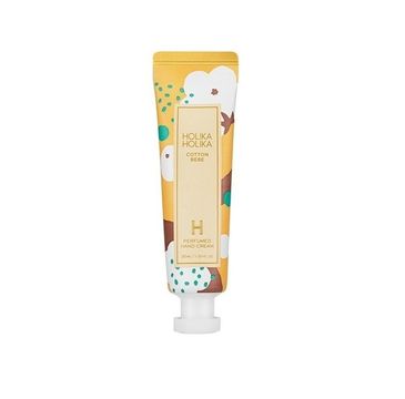 Holika Holika Cotton Bebe Perfumed Hand Cream naiwlżający krem do rąk Bawełna 30ml