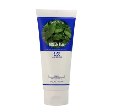 Holika Holika Daily Fresh pianka oczyszczająca normalizująca Green Tea 150 ml