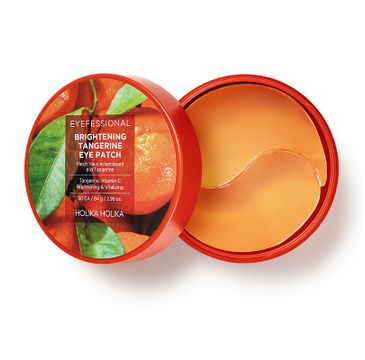 HOLIKA HOLIKA Eyefessional Brightening Tangerine Eye Patch hydrożelowe płatki pod oczy z ekstraktem z mandarynki 60szt