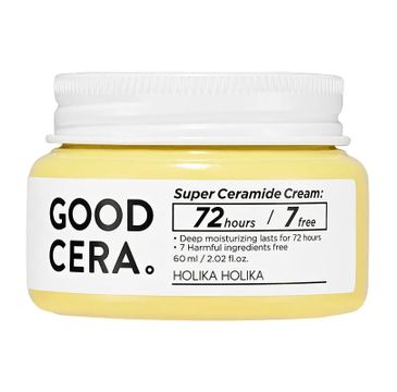 Holika Holika Good Cera Super Ceramide Cream długotrwale nawilżający krem do cery suchej i wrażliwej 60ml