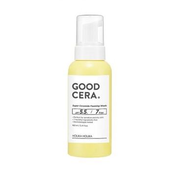 Holika Holika Good Cera Super Ceramide Foaming Wash delikatna pianka oczyszczająca do twarzy 160ml