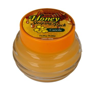 Holika Holika Honey Sleeping Pack maseczka kojąca Canola na noc 90 ml