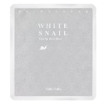 Holika Holika Prime Youth White Snail Tone-up Mask Sheet odmładzająca maseczka do twarzy w płachcie 30g