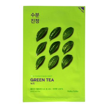 Holika Holika Pure Essence Mask Sheet-Green Tea maseczka do każdego typu cery oczyszczająca 20 ml