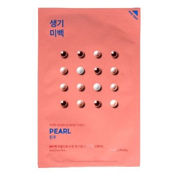 Holika Holika Pure Essence Mask Sheet- Pearl maseczka do każdego typu cery rozświetlająca 20 ml