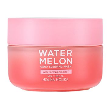Holika Holika Watermelon Aqua Sleeping Mask całonocna maseczka do twarzy (50 ml)