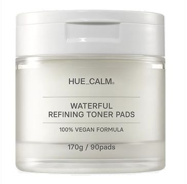 Hue Calm Vegan Waterful Refining Toner Pads tonizujące płatki do twarzy (170 g)