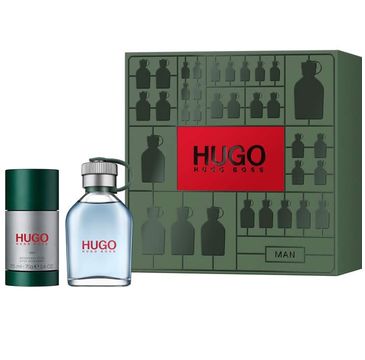 Hugo Boss Hugo Man zestaw woda toaletowa spray 75ml  + dezodorant sztyft 75ml