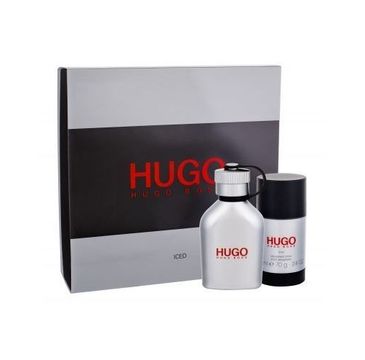 Hugo Boss Iced zestaw woda toaletowa spray 75ml + dezodorant sztyft 75ml