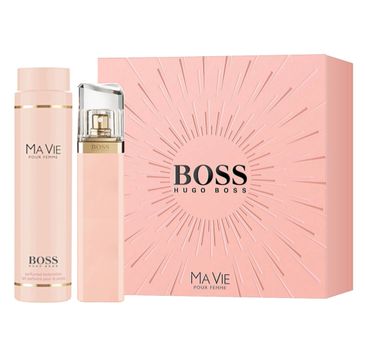 Hugo Boss Ma Vie Pour Femme zestaw woda perfumowana spray 75ml + balsam do ciała 200ml