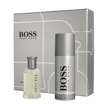 Hugo Boss Zestaw prezentowy Bottled (woda toaletowa 50ml+deo spray 150ml)