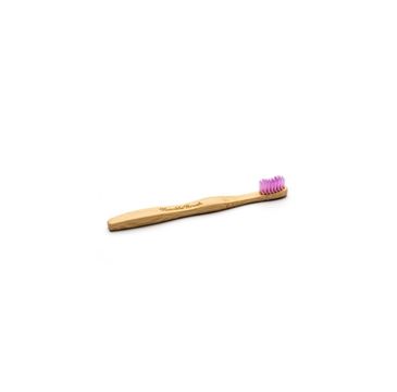 Humble Brush Bambusowa szczoteczka do zębów dla dzieci miękka fioletowa