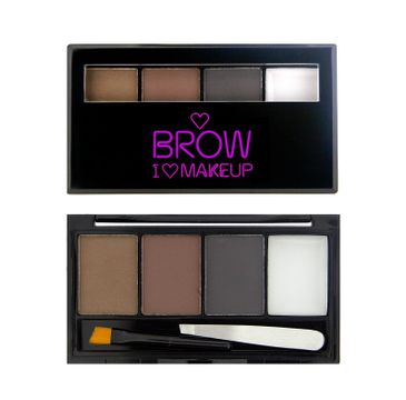 I Heart Revolution Brows Kit Bold Is Best (zestaw do makijażu brwi 3 g)