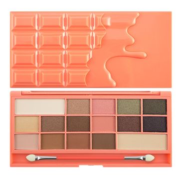 I Heart Revolution Chocolate and Peaches – paleta cieni do powiek (22 g)