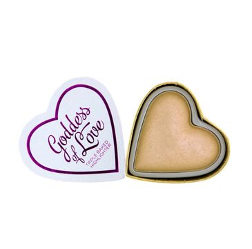 I Heart Revolution Golden Goddess – rozświetlacz do twarzy (10 g)