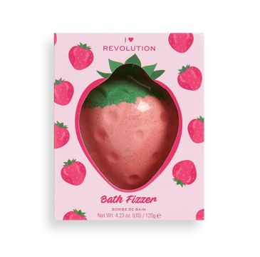 I Heart Revolution musująca kula do kąpieli Tasty Fruit Frizzer Truskawka (1 szt.)