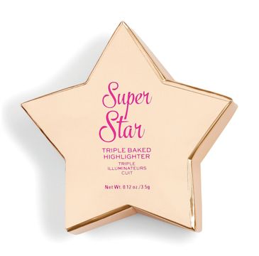 I Heart Revolution Star of the Show Highlighter – rozświetlacz do twarzy Super Star (3,5 g)