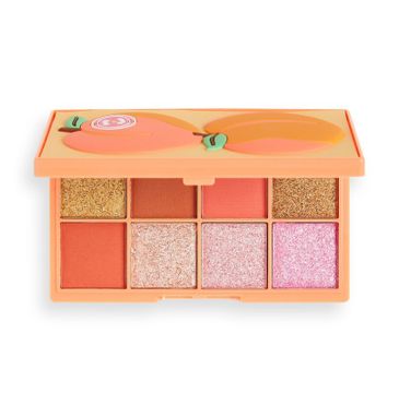 I Heart Revolution – Tasty Mini paleta cieni Peach (1 szt.)