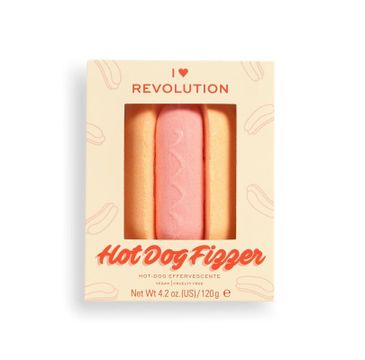 I Heart Revolution Tasty (musująca sól do kąpieli Hot Dog Fizzer 120 g)