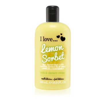 I Love Bath & Shower Creme krem pod prysznic i do kąpieli Lemon Sorbet 500ml