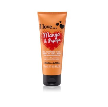 I Love Super Soft Hand Lotion krem do rąk Mango & Papaya 75ml